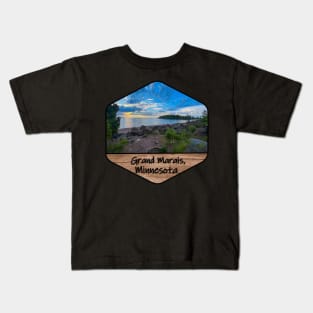 Grand Marais, Minnesota (Artist Point) Kids T-Shirt